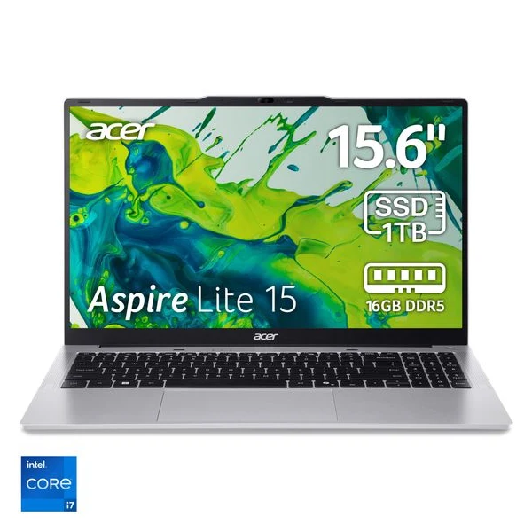 Acer Aspire Lite 15, i7-13620H, 16GB, 1TB SSD