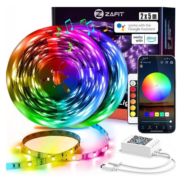 Banda LED ZAFIT 10 metri, 60 W, IP20, SMD 5050, 60 leduri pe metru