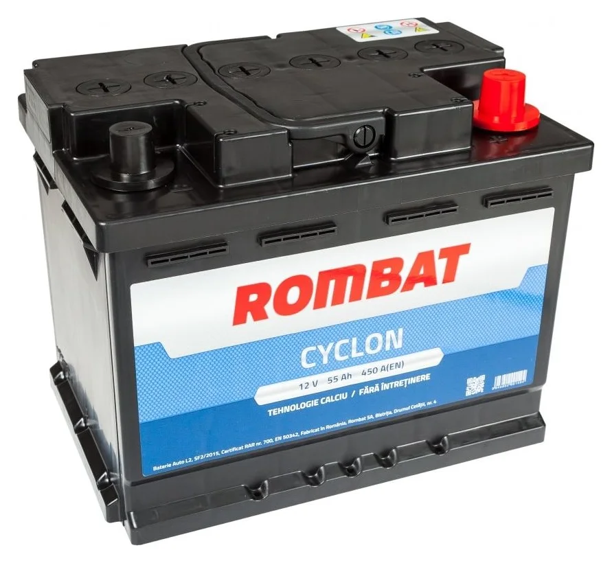 Rombat Cyclon, 55 Ah, 450 A