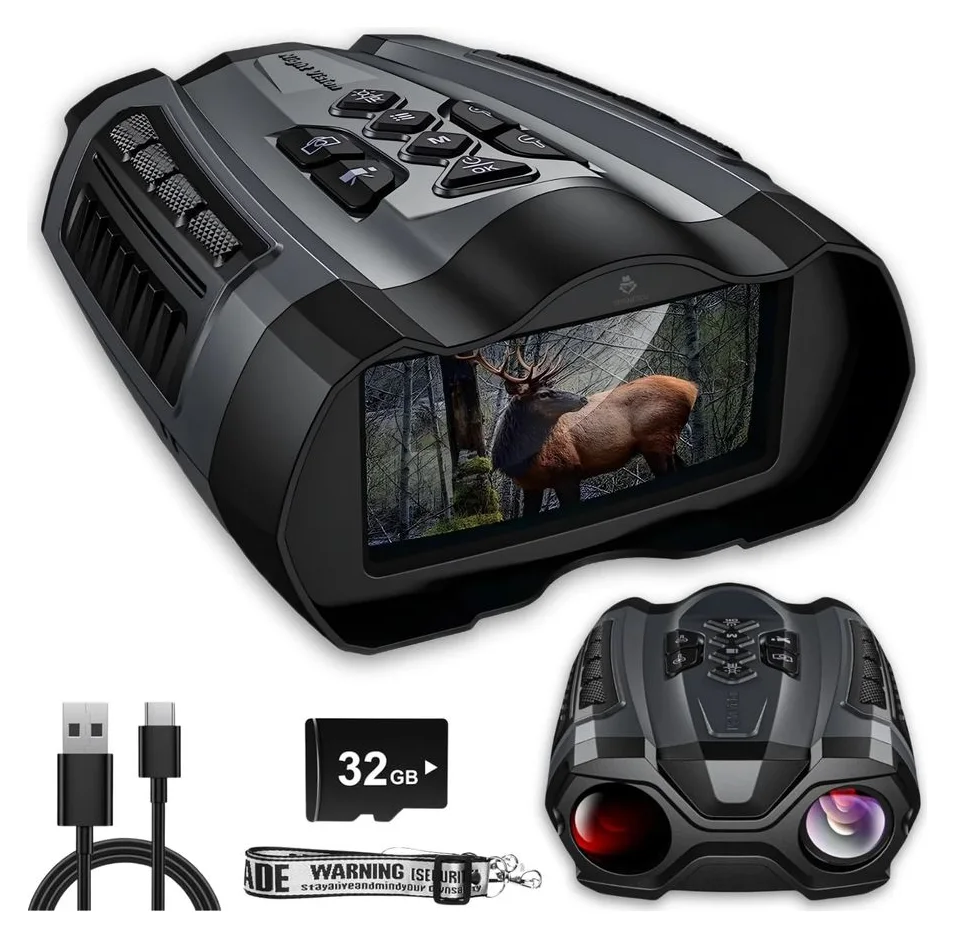 Binoclul digital 4K, singura vedere nocturna reala sub 700 de lei
