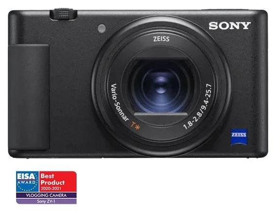 Sony ZV-1, camera de vlogging, 20,1 MP, 4K