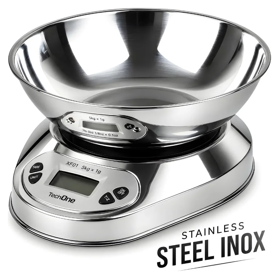 Techone Kitchen Master, bol de cinci litri si 0,01 g