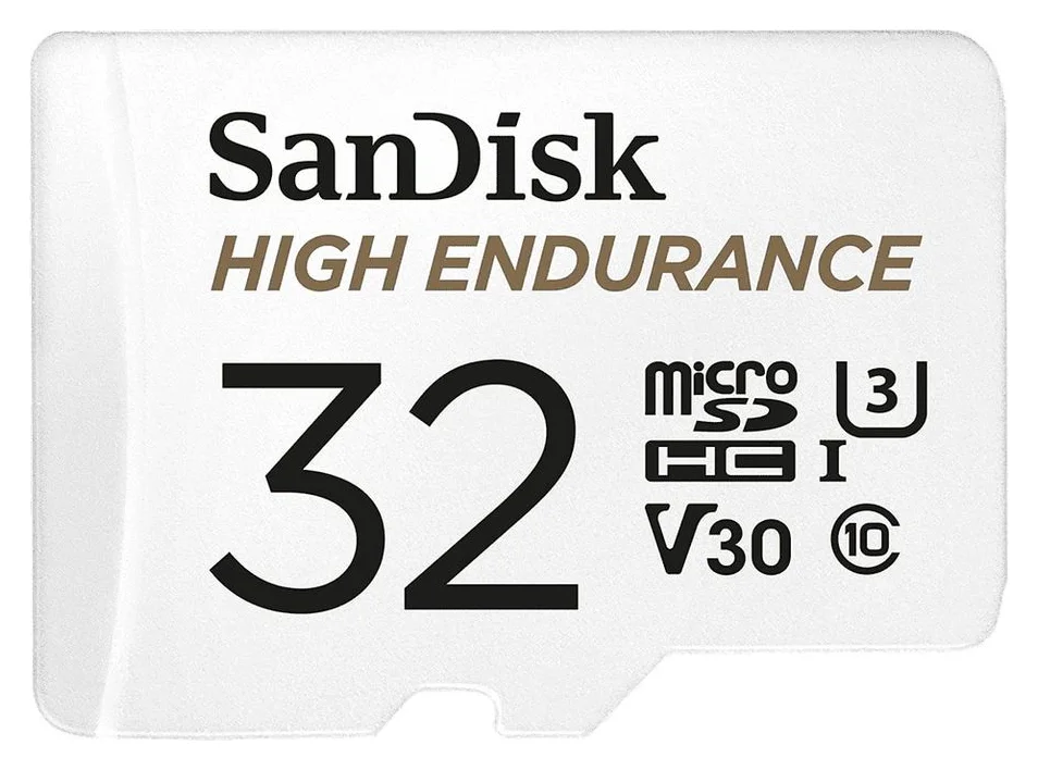 SanDisk High Endurance, 32 GB, pentru camera de bord