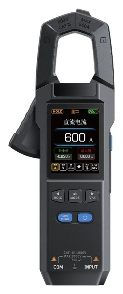 Clampmetru DMC-100, 600 A, True RMS, NCV