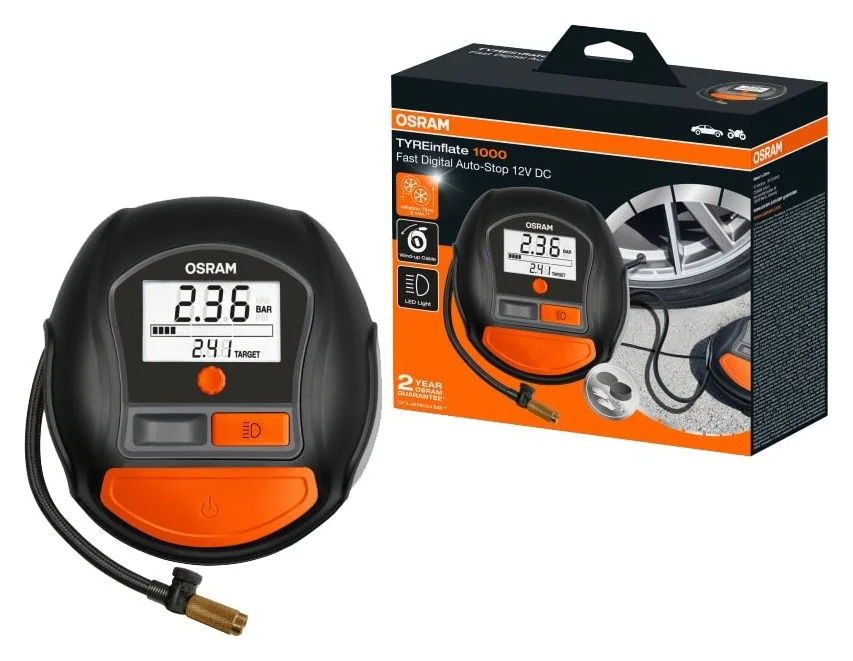 Osram TYREinflate 1000, 350 de lei