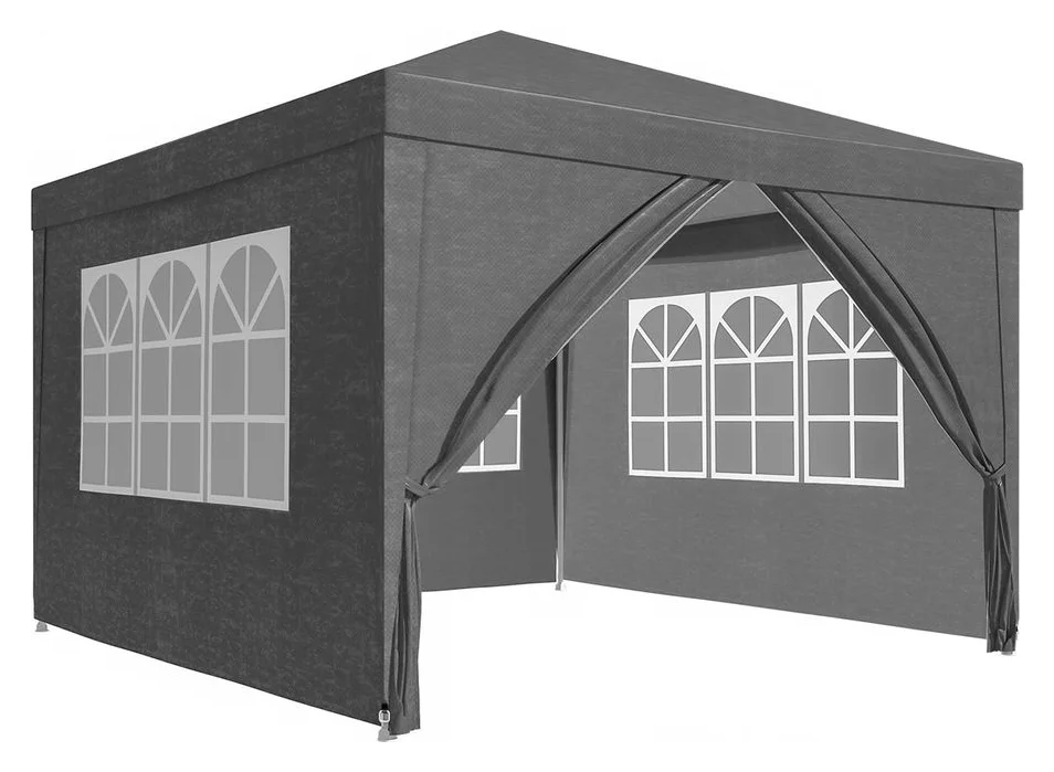 Pavilion 300x300 cu patru pereti