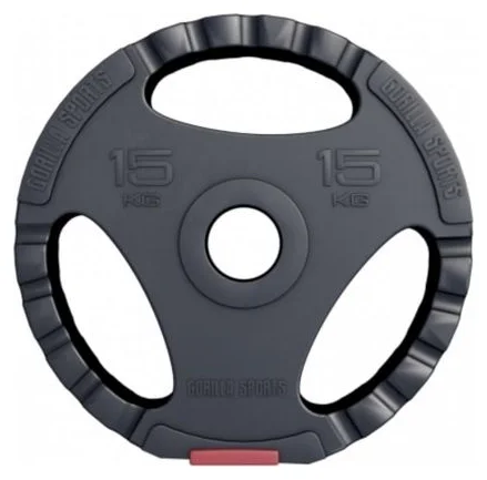 Gorilla Sports, disc olimpic cu grip 15 kg