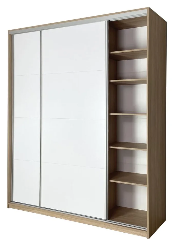 Lara 4F L150 x H220, stejar si alb