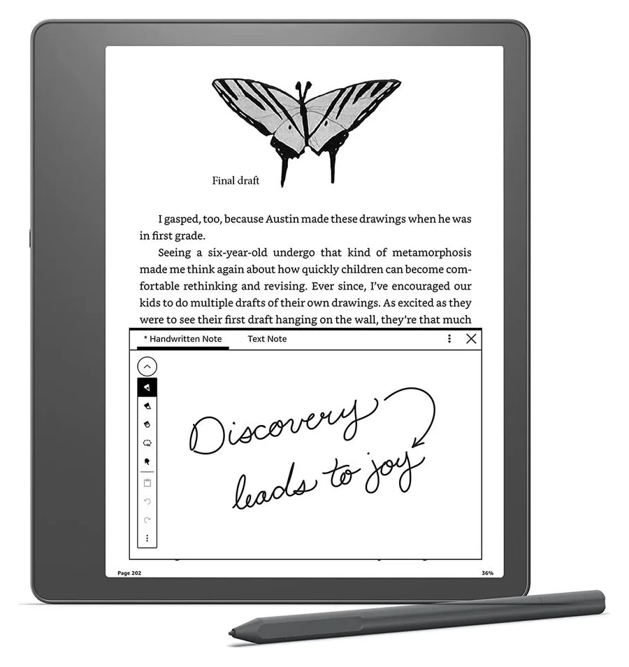 Kindle Scribe 2022, 10,2 inch si creion