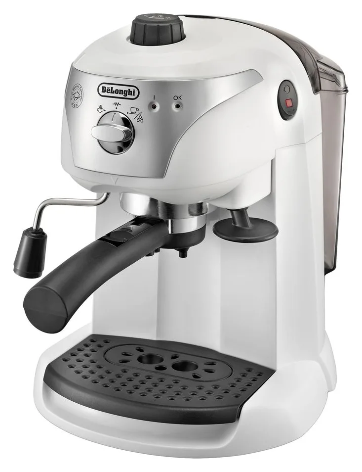 DeLonghi EC221.W, alb
