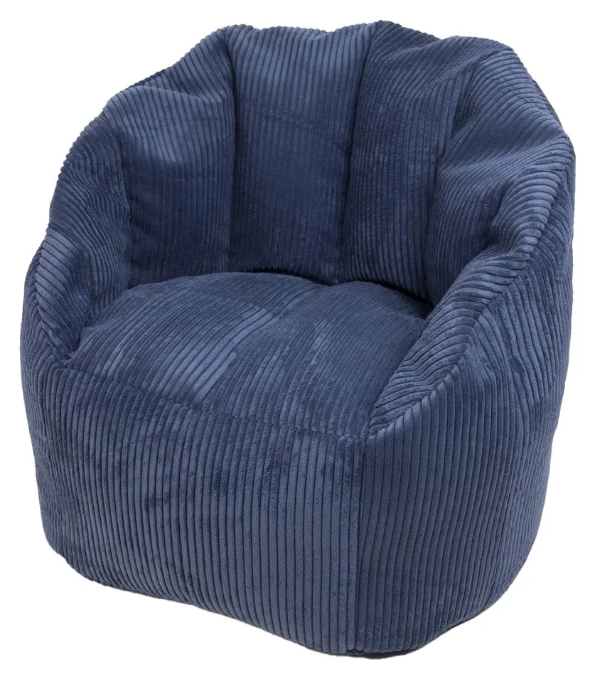 Ecopuf Simone, catifea reiata, 75x73