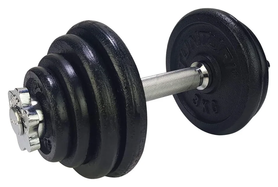 Gantera Tunturi 15 kg, otel