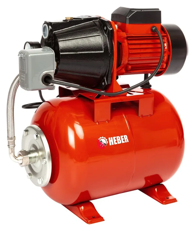 Heber AUTOJET80S, 1000 W, 50 l/min, pompa de fonta