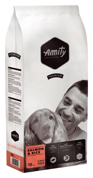 Amity Premium somon si orez, 9,28 lei kg