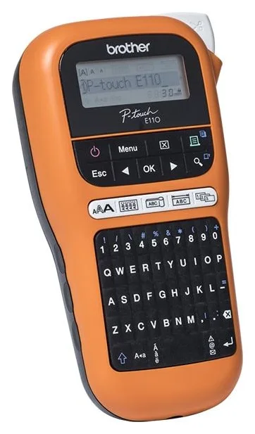 Brother P-Touch PT-E110VP, versiunea de teren cu valiza