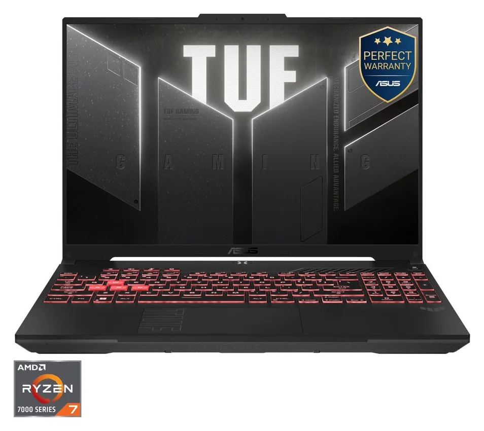 ASUS TUF A16 cu Ryzen 7 7445HS si 32 GB