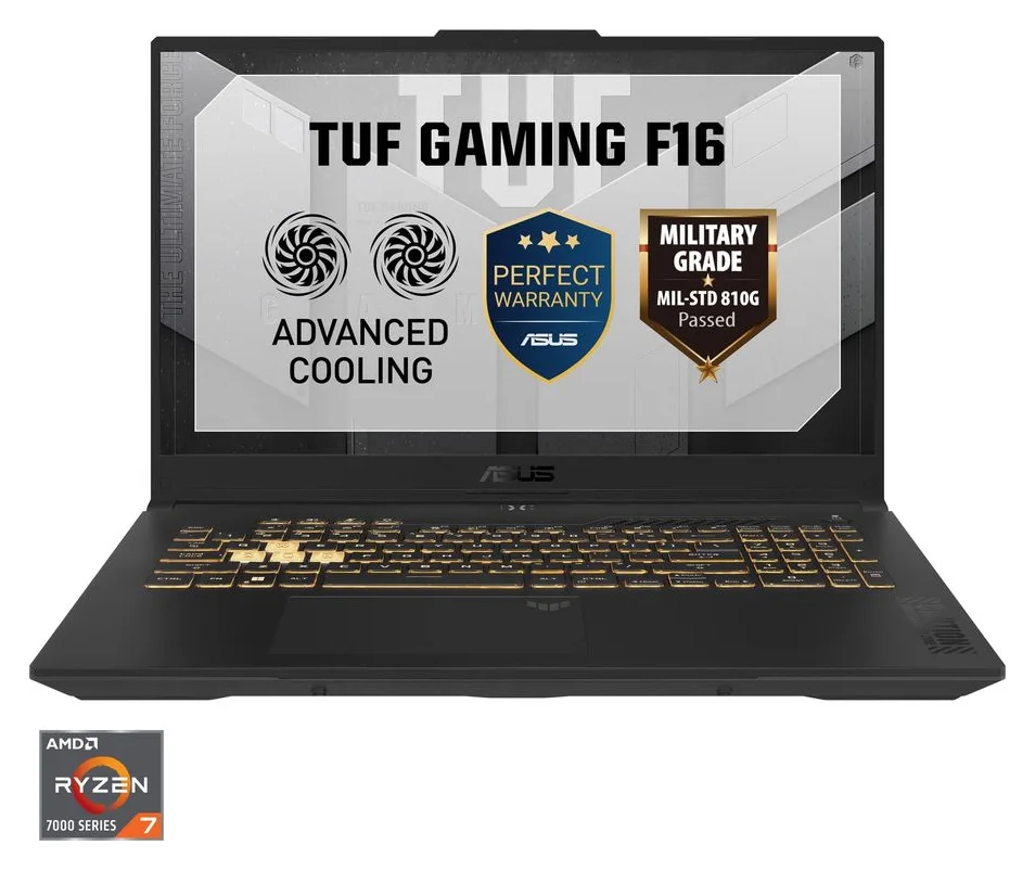 ASUS TUF A17 cu Ryzen 7 7445HS, 9.075 de lei
