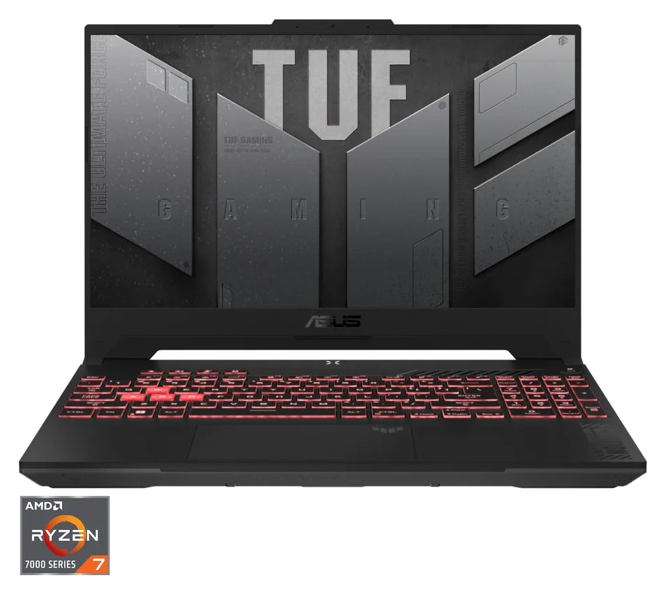 ASUS TUF A15 cu Ryzen 7 7435HS si RTX 4060