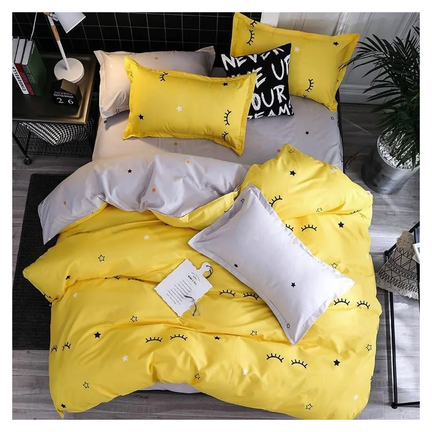 Bumbac satinat, 4 piese, 75 de lei