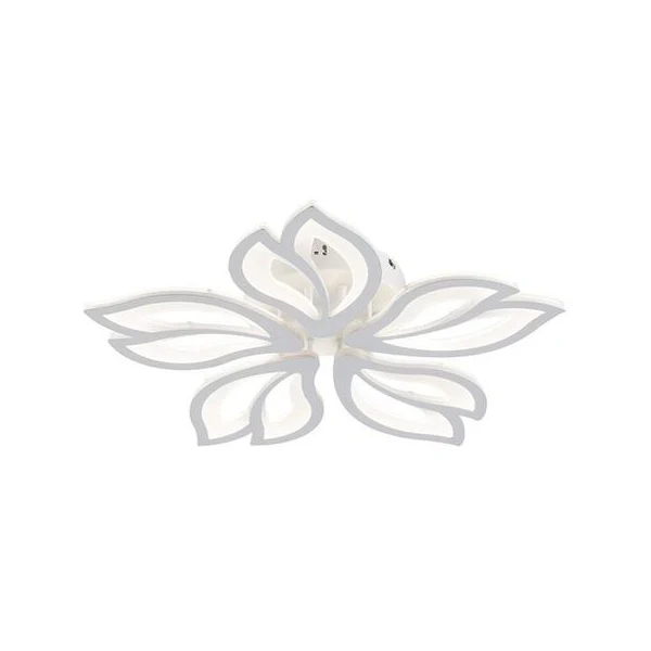 Lustra LED RFAN K137/5, cu telecomanda, 3 tipuri de lumina, intensitate reglabila, 5 surse