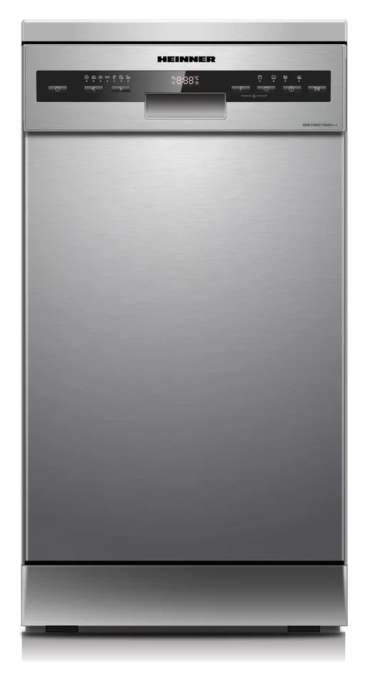 Heinner HDW-FSM45710AXD+++, aceeasi masina in inox