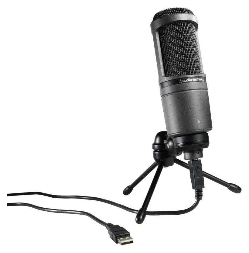 Audio-Technica AT2020USB+, condensator de studio