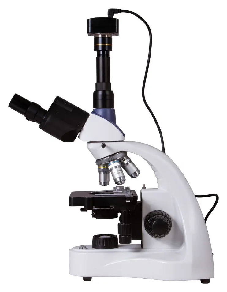 Levenhuk MED D10T trinocular, microscopul de laborator