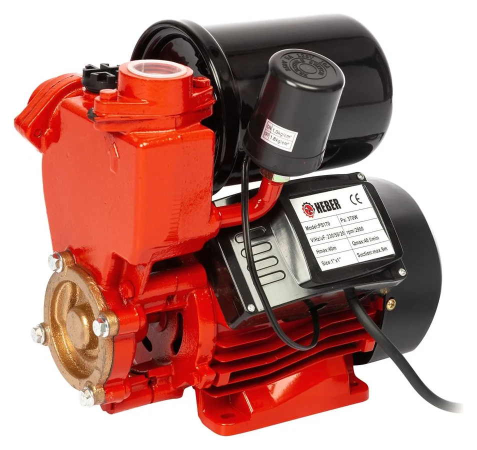 Mini hidrofor Heber PS170, 370 W, 40 l/min, vas 1,2 l