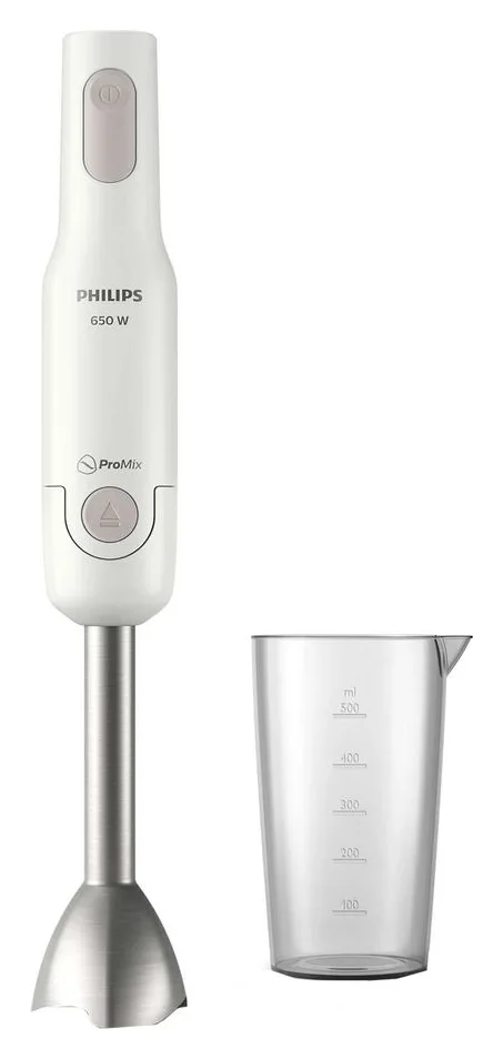 Philips ProMix HR2534/00, blender vertical 650 W, cana 500 ml, alb