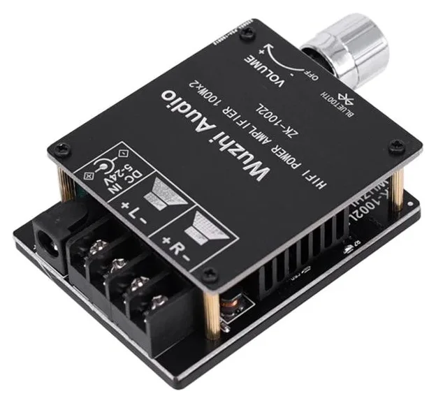 Modul ZK-1002L, 100 W x 2, 4 ohmi