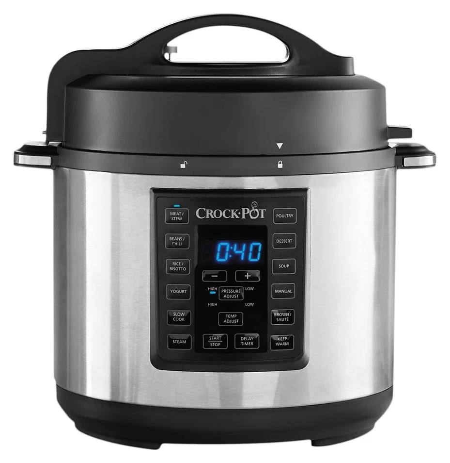 Crock-Pot Express, oala sub presiune, 5,6 l, inox