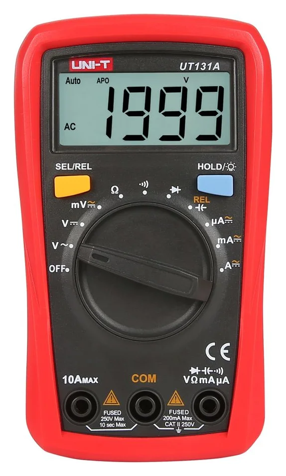 UNI-T UT131A, 8 valori masurate, cu capacitate