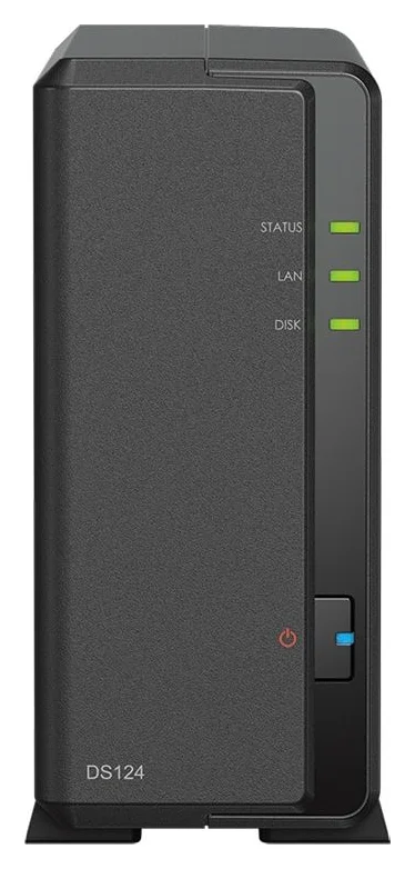 Synology DS124, un singur sertar si nicio redundanta