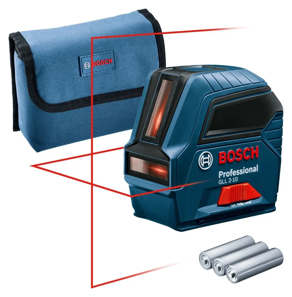 Bosch Professional GLL 2-10, singura pagina de produs care separa precizia de autonivelare