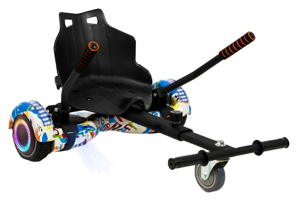 Pachet hoverboard cu scaun, 90 kg