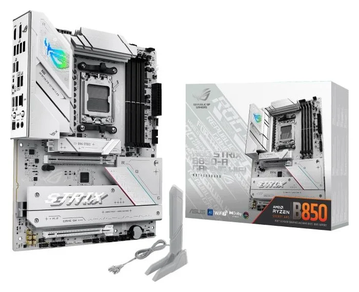ASUS ROG STRIX B850-A GAMING WIFI, patru sloturi M.2