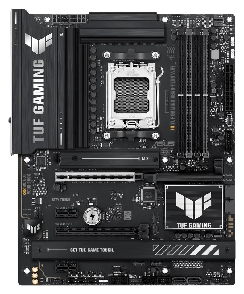 ASUS TUF GAMING B850-PLUS WIFI, cea mai mare nota