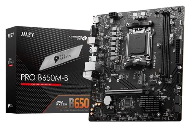 MSI PRO B650M-B, un singur slot M.2 la 488,06 lei