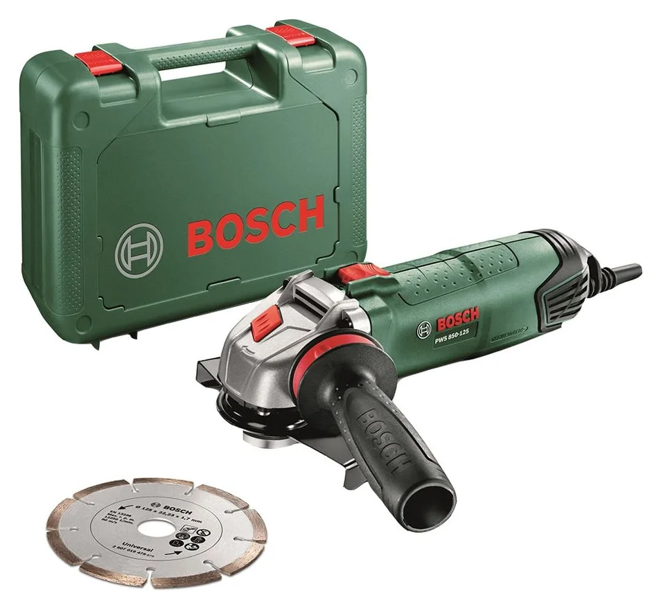 Bosch PWS 850-125, cel mai scump pe watt