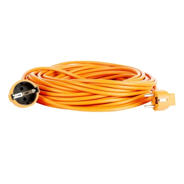Prelungitor Bachmann cu fisa si priza Schuko, cablu 3G1 mm patrat, 30 m, 2000 W