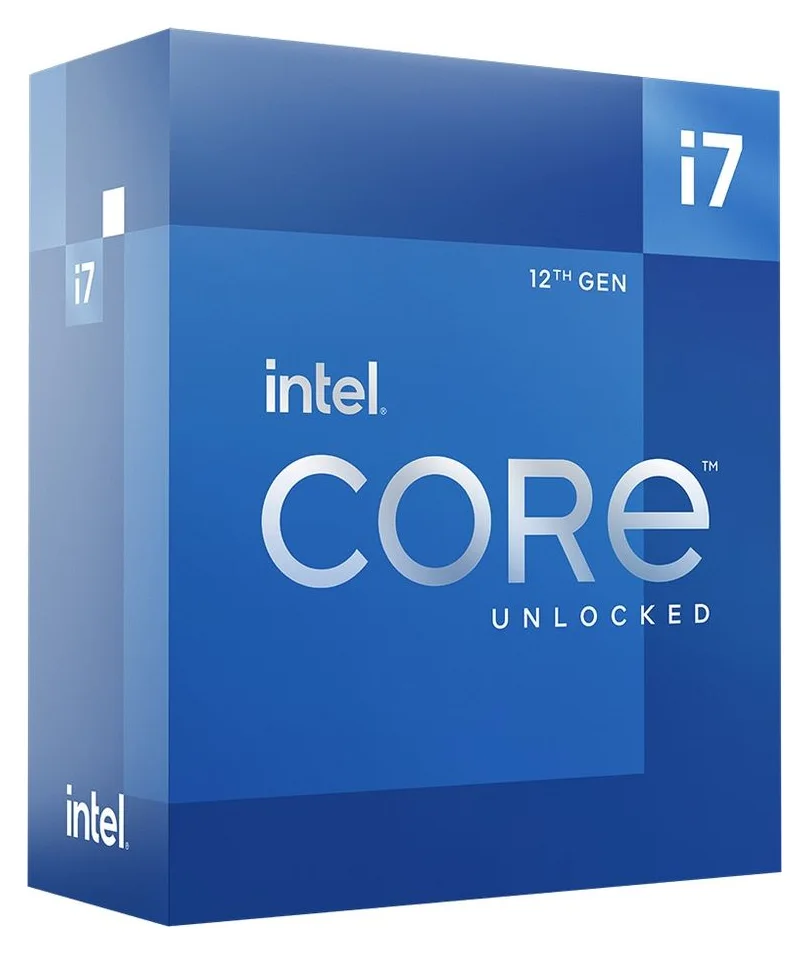 Intel Core i7-12700K, 190 W declarati