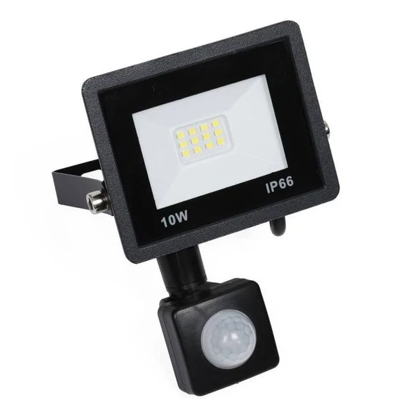 Proiector LED ZenLED cu senzor de miscare si crepuscular, 10 W, 900 lm, IP65