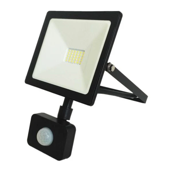 Proiector LED cu senzor de miscare si de lumina, 20W SMD, 1800 lumeni, IP65 exterior
