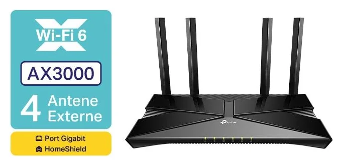 TP-Link Archer AX53, AX3000, patru porturi Gigabit