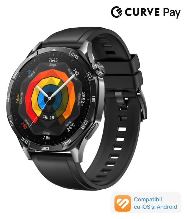 Huawei Watch GT 5, 46 mm, 336 ore declarate