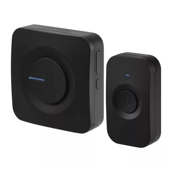 Sonerie wireless Emos DC P5728, pe baterie, 180 m, 52 melodii, 90 dB