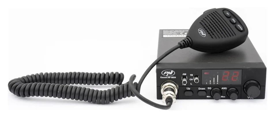 PNI Escort HP 8024, CB, alimentare 12 si 24 V, 4 W
