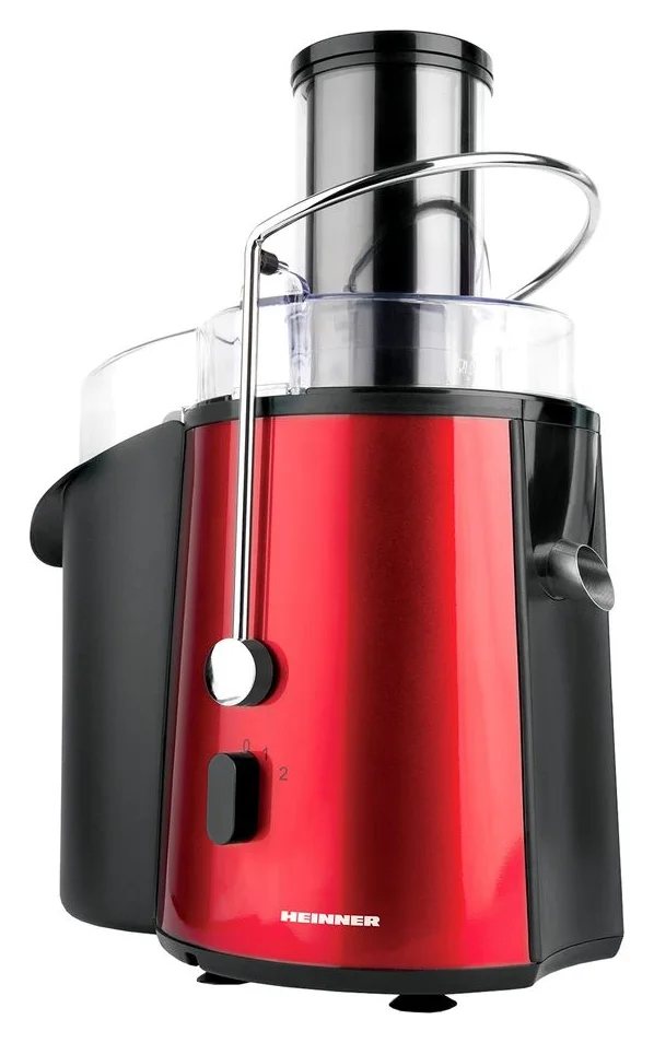 Heinner XF-1000RD, storcator fructe si legume, 1000 W, tub 7,5 cm