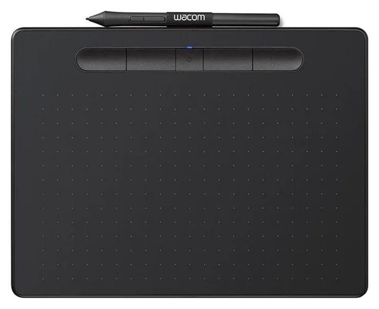 Wacom Intuos S Bluetooth negru, aceeasi tableta cu 301 lei mai mult