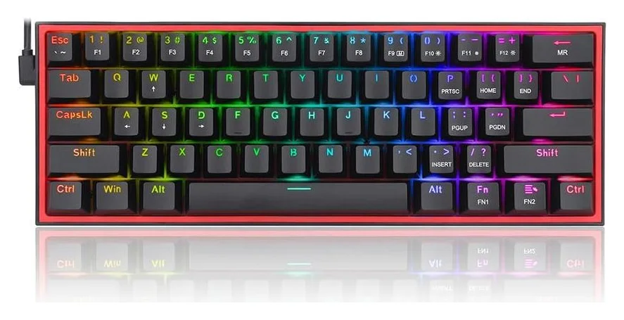 Redragon Fizz K617, 61 taste, switch Red pre-lubrifiat